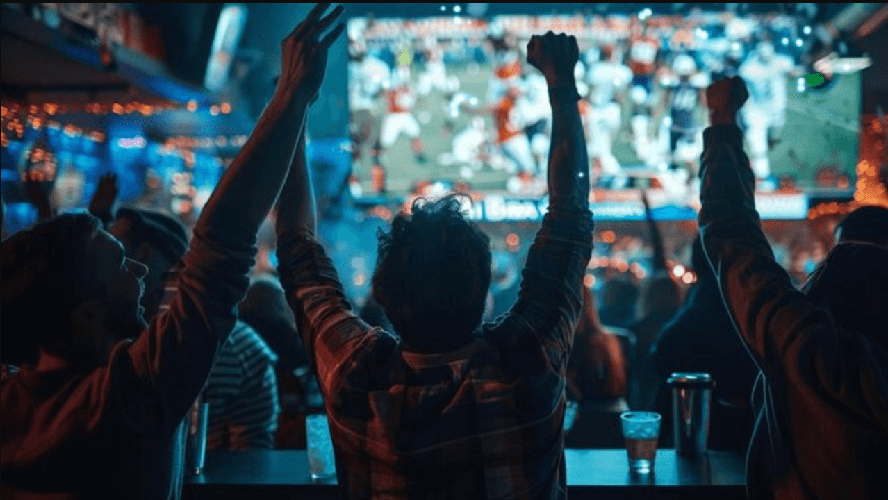 Crowd cheering